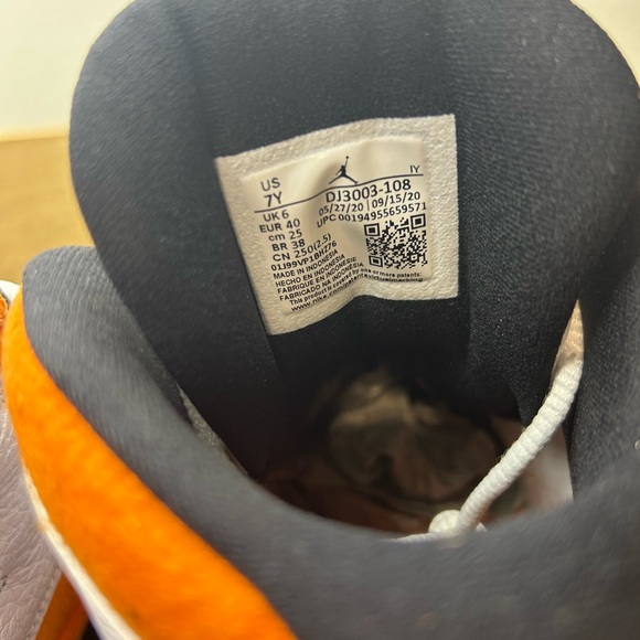 Size 7Y - Jordan 13 Retro Starfish 2021 DJ3003-108 - Picture 10 of 13